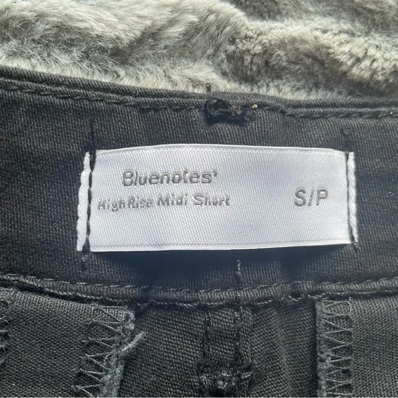 High Rise Twill Shorts - Picture 4 of 6